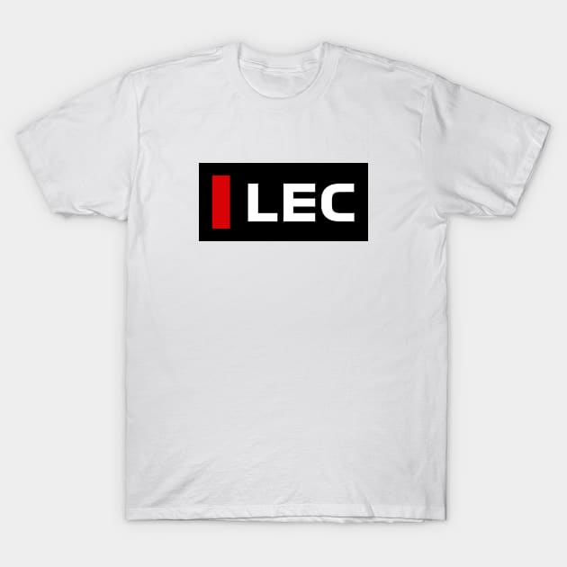 LEC - Charles Leclerc T-Shirt by F1LEAD
